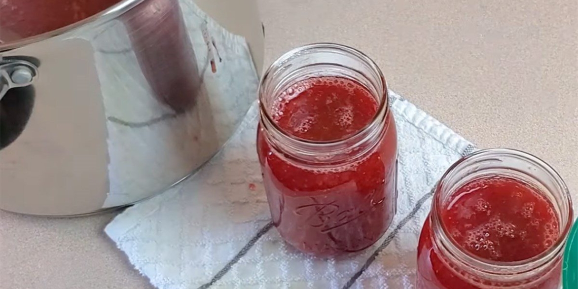 how to make strawberry juice with pure strawberry pulp 15840