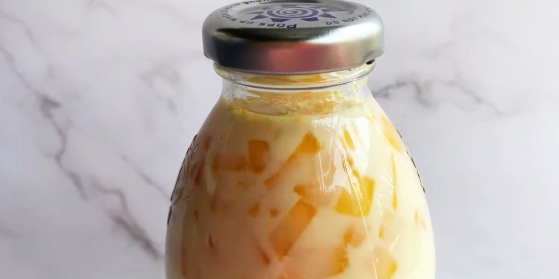 how to make sweet mango milk easy to drink simple everyone can make 10162