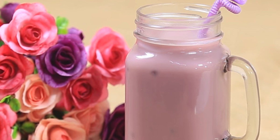 how to make sweet potato milk tea beautiful delicious fragrant chewy 11266