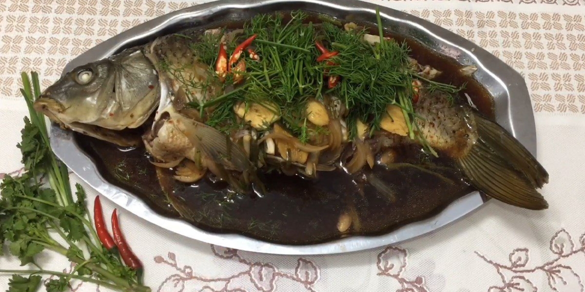 how to make tender steamed catfish with soy sauce delicious and attractive 07633