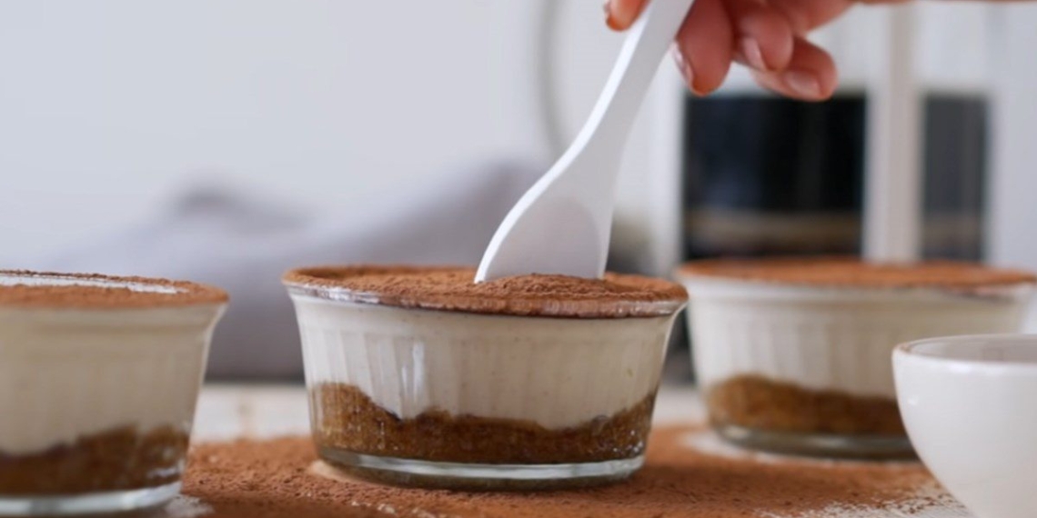 how to make tiramisu cake from soft tofu delicious creamy simple for 05870