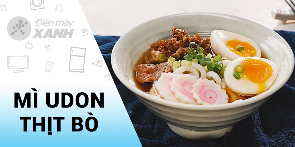 how to make udon noodle with beef and egg delicious and easy 01279