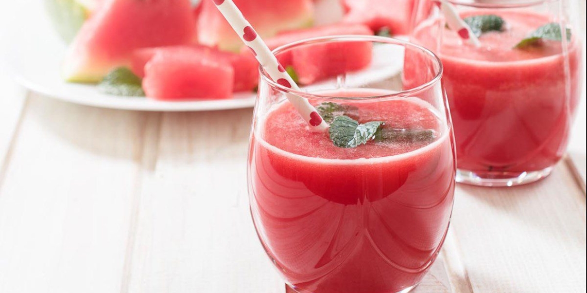 how to make watermelon sorbet simple with a blender 00602