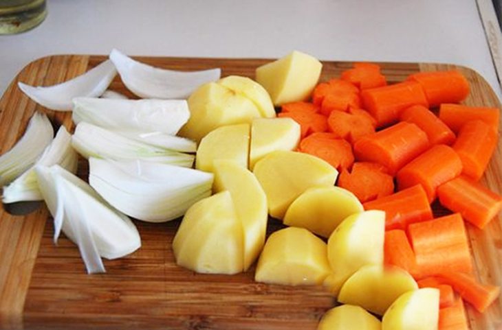 Step 1 Prepare the ingredients for Duck cooked with Lagu