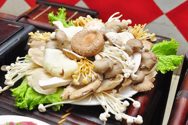 Step 1 Prepare Ingredients for Chicken Mushroom Hotpot