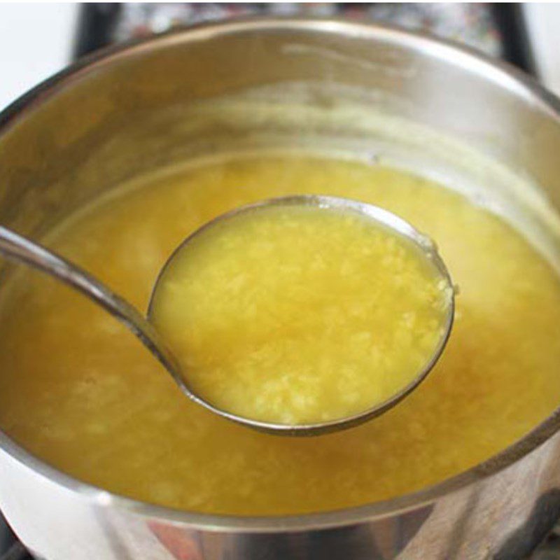 Step 1 Boil mung beans Mung Bean Dessert with Coconut Milk