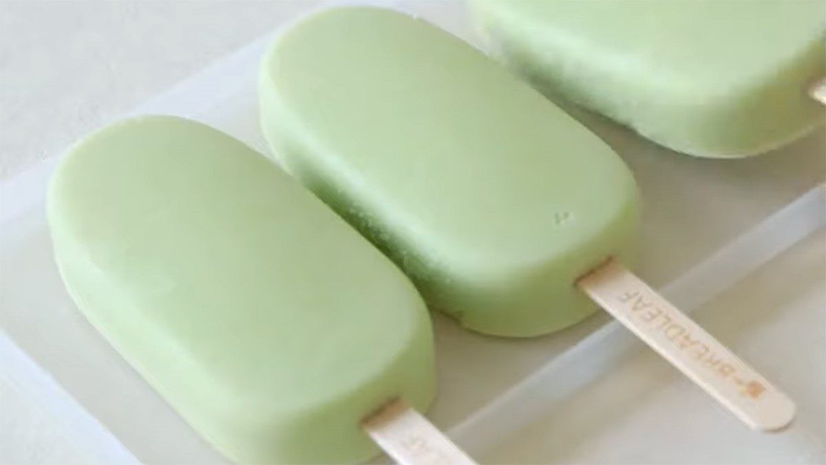 Korean Melon Ice Cream from Powdered Milk