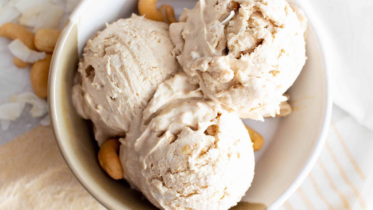 Cashew Coconut Milk Ice Cream