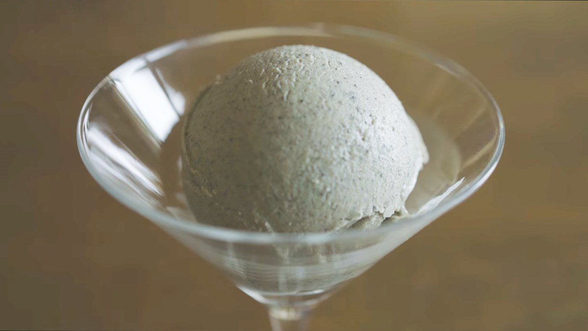 Cashew Black Sesame Ice Cream