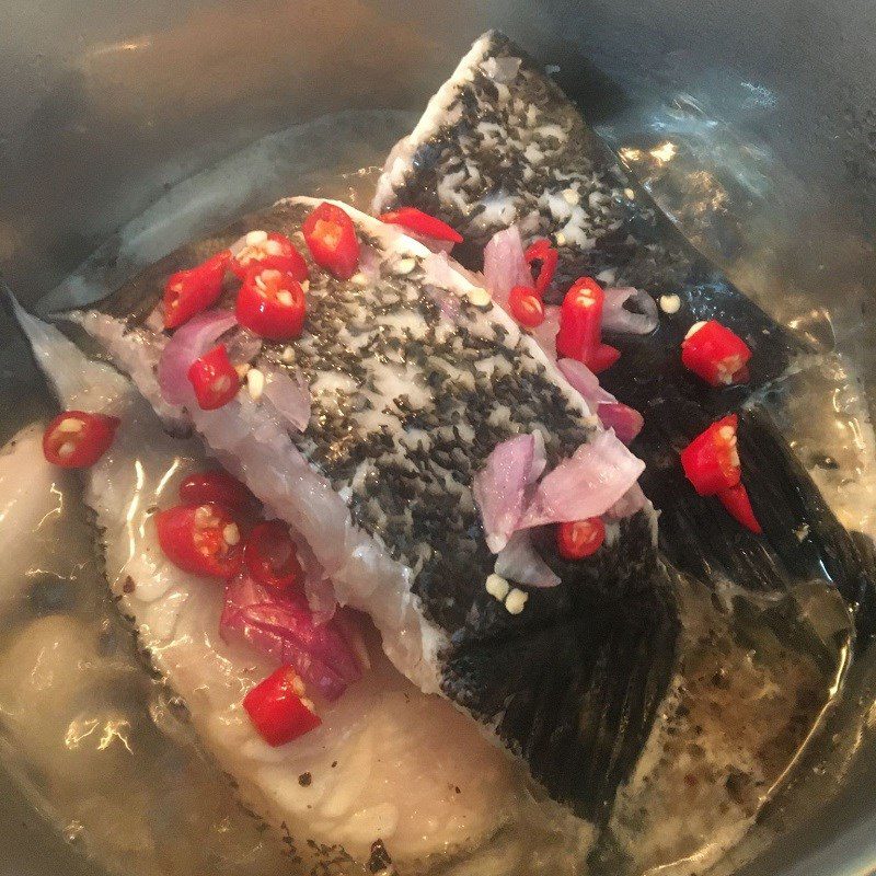 Step 2 Stewed Fish Grouper with Pepper