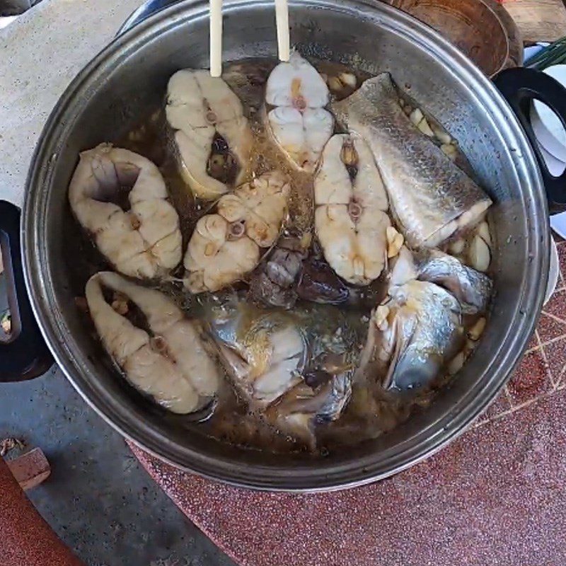 Step 3 Fish Stew Fish stew with pepper