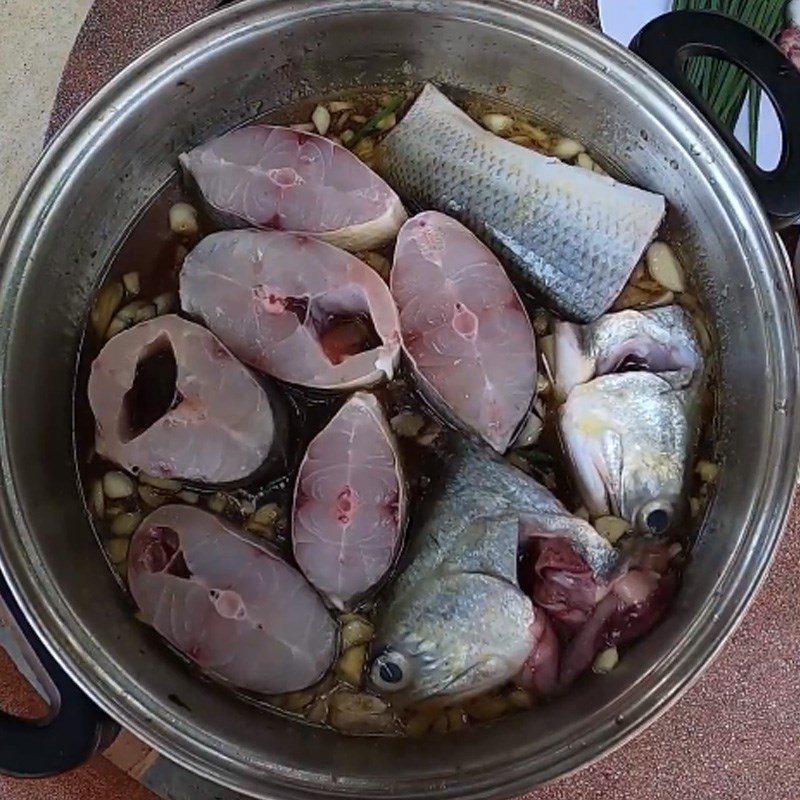 Step 3 Fish Stew Fish stew with pepper