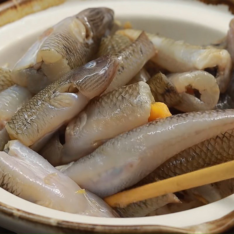 Step 4 Fish Stewing - Stewed Goby Fish