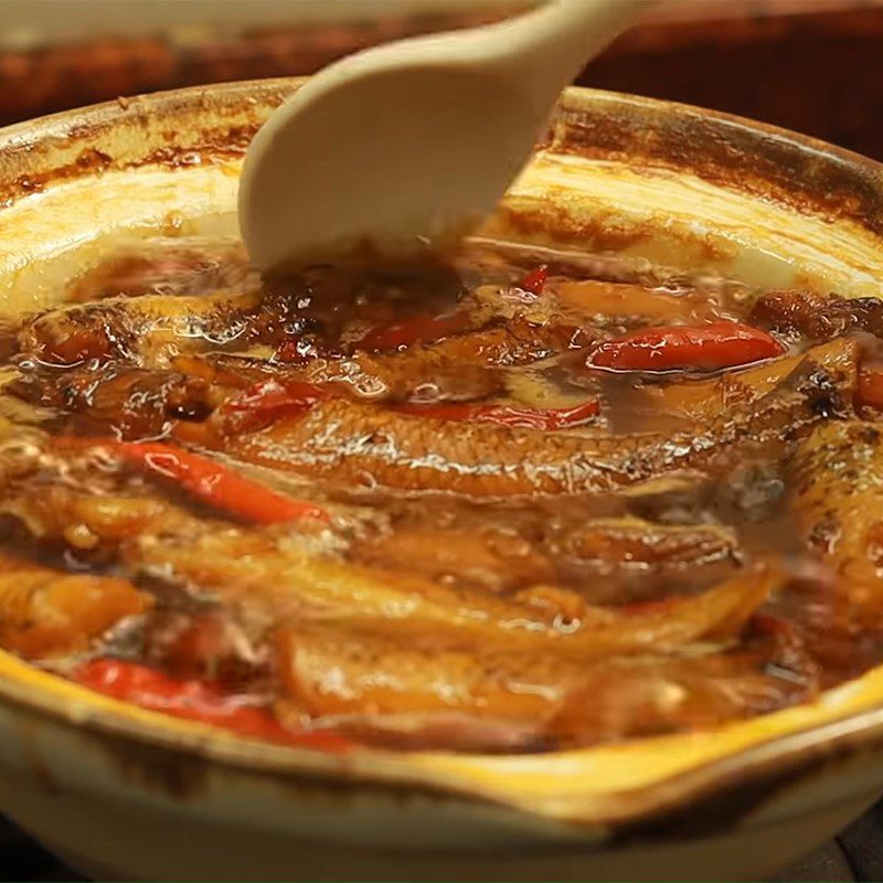 Step 4 Fish Stewing - Stewed Goby Fish