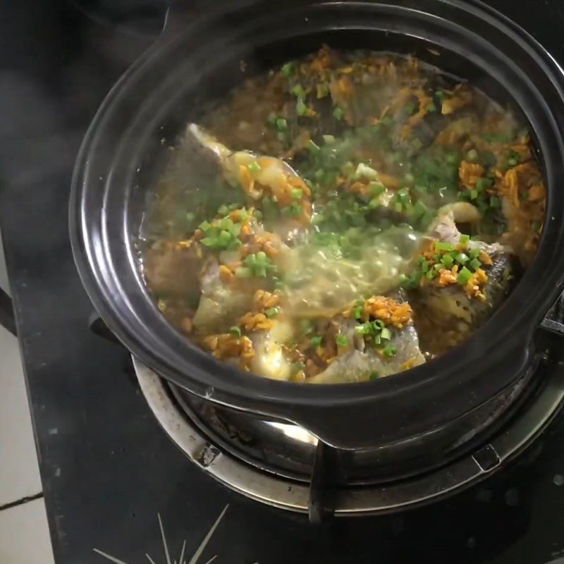 Step 3 Braised Fish with Turmeric