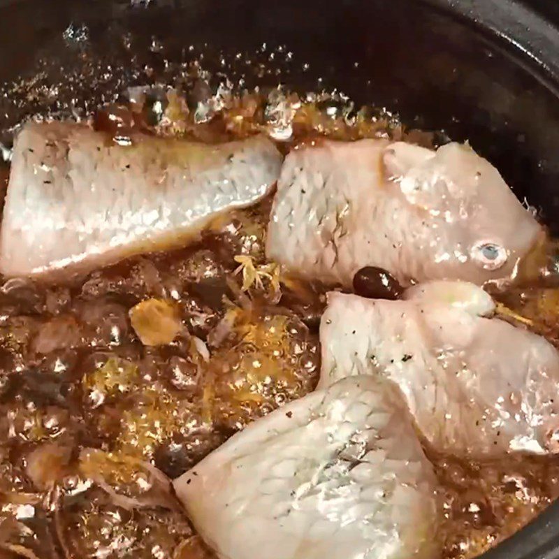 Step 3 Braised Fish