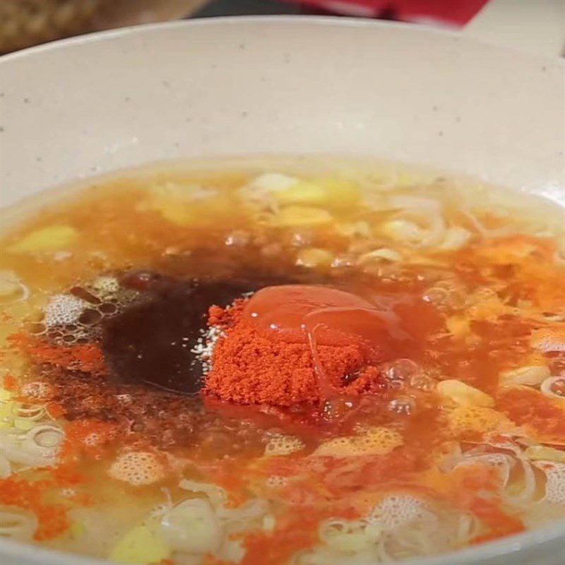 Step 4 Braised fish and complete eel porridge