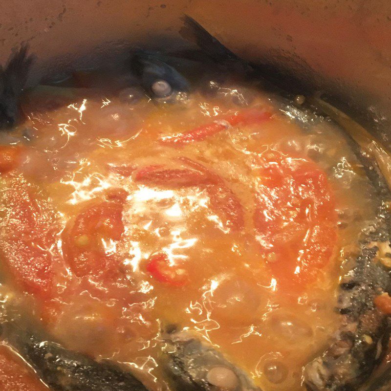 Step 3 Stewed mackerel with tomatoes (Recipe shared by a user)