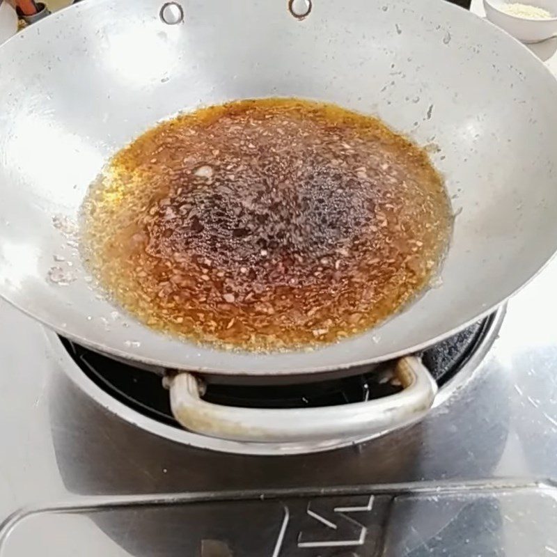 Step 3 Braised coconut with soy sauce Coconut braised with soy sauce