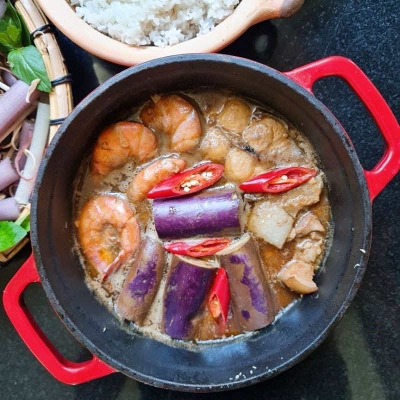 Step 4 Fish Sauce Stew using freshwater fish sauce