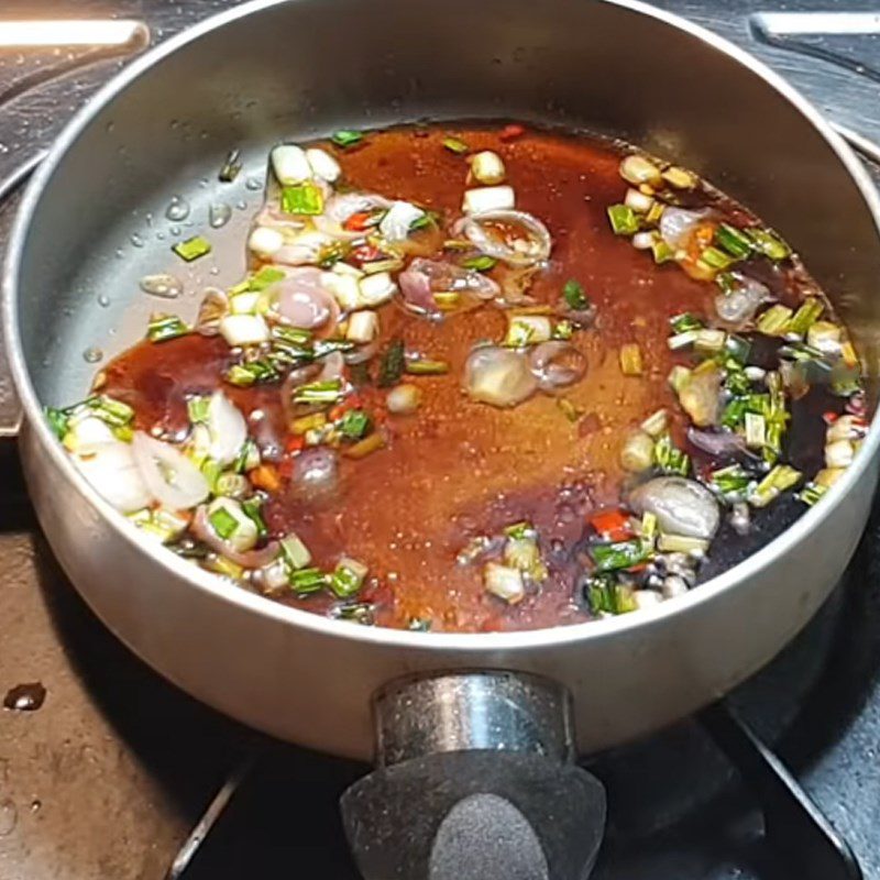 Step 7 Cooking the dish with cabbage rolls and tofu