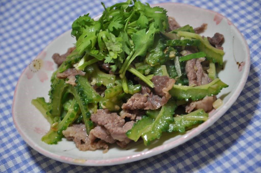 Stir-fried Bitter Melon with Beef