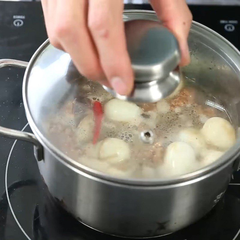 Step 5 Braised Ribs Braised Ribs with Quail Eggs