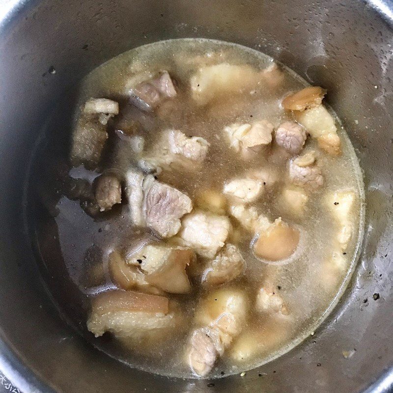 Step 3 Braised Meat Braised Pork Belly with Pepper (Recipe shared by a user)