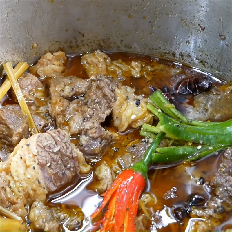 Step 3 Stew the beef Five-spice beef stew