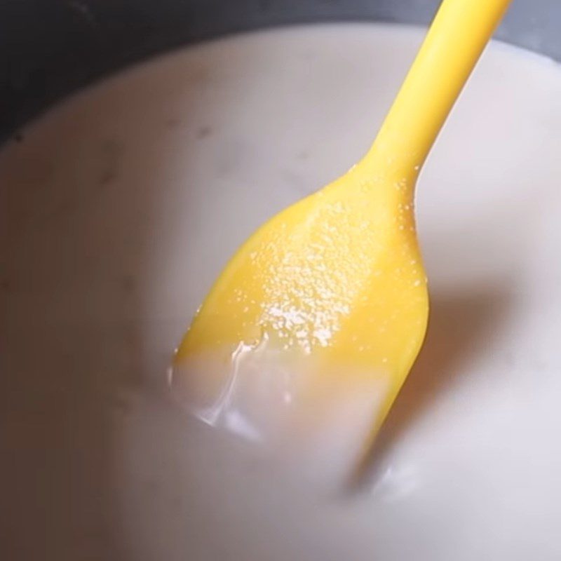 Step 3 Cook the flour Cassava Cake