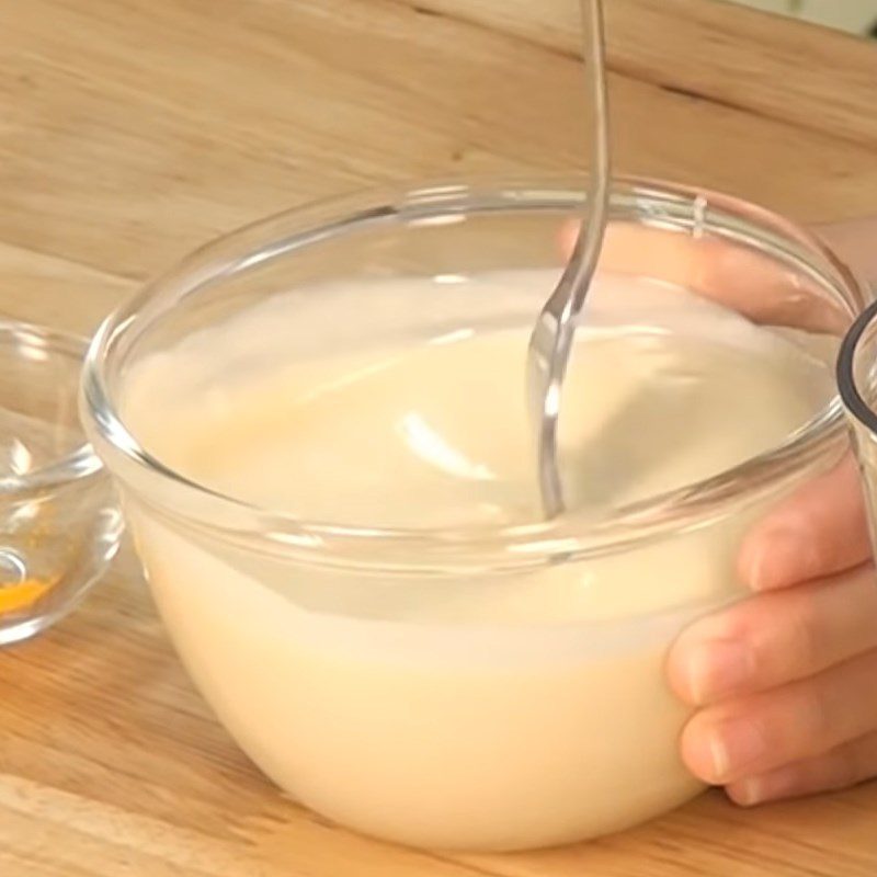 Step 4 Coat the ice cream with chocolate Thai Mango Sticky Rice