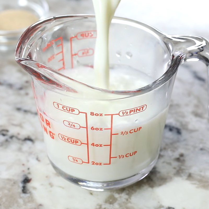 Step 1 Activate the yeast for Donut using an air fryer