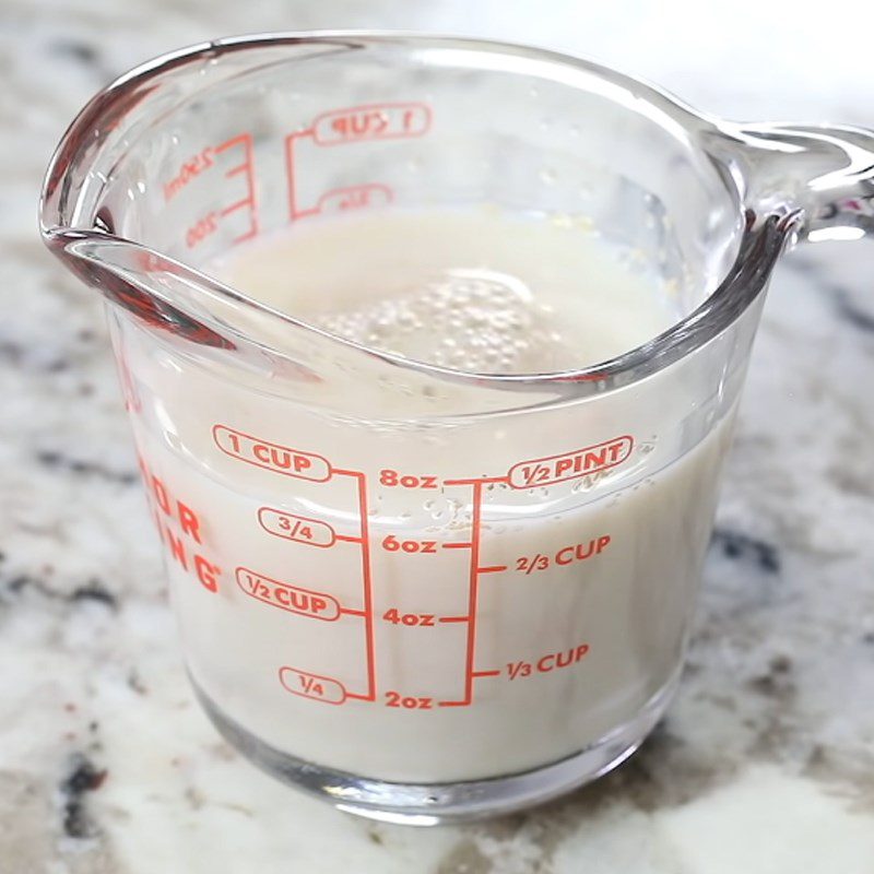 Step 1 Activate the yeast for Donut using an air fryer