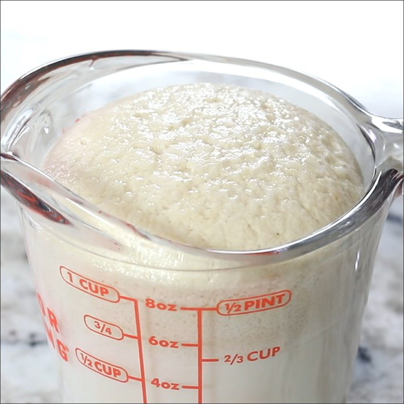 Step 1 Activate the yeast for Donut using an air fryer