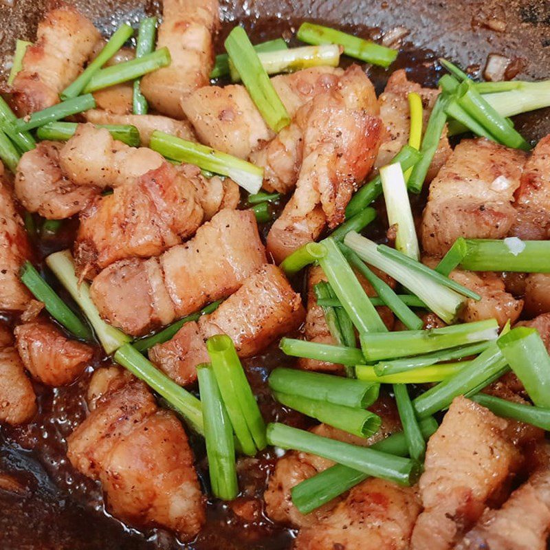 Step 3 Making crispy pork belly Crispy pork belly (recipe shared by users)