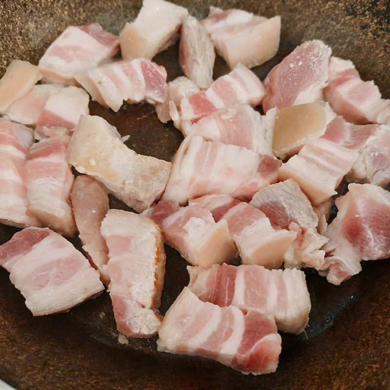 Step 3 Making crispy pork belly Crispy pork belly (recipe shared by users)