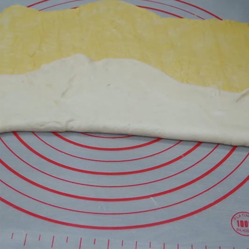 Step 4 Making butter sugar Danish bread