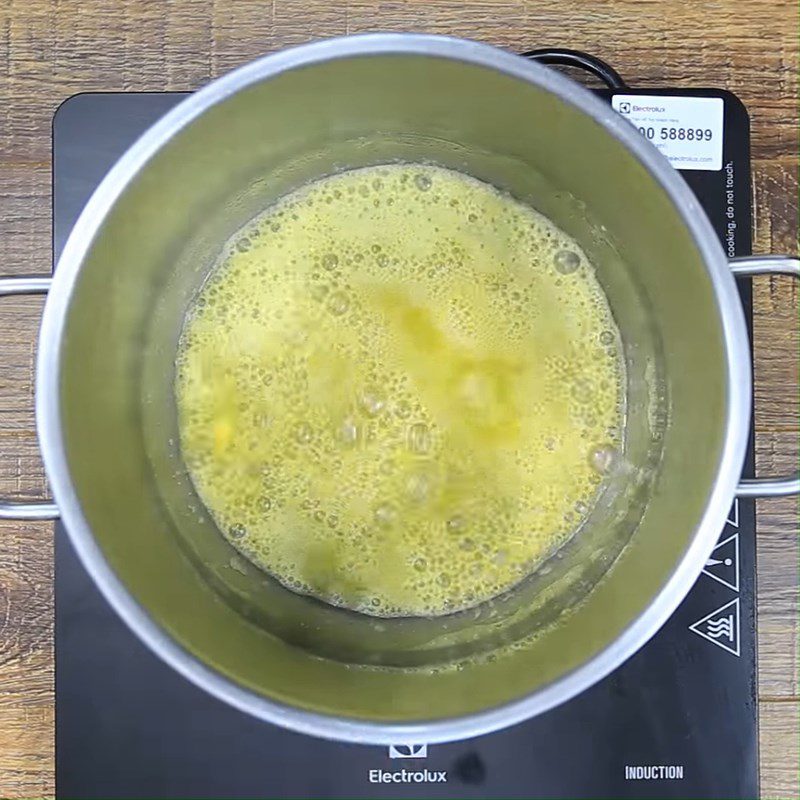 Step 1 Make popcorn Matcha-flavored popcorn