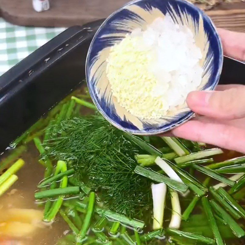 Step 3 Make Fish Noodle Dipping (Recipe shared from TikTok Cooking with TasteVN)