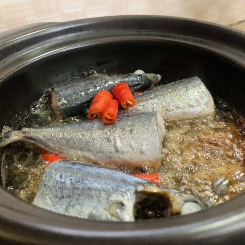 Step 2 Making Spicy Mackerel Spicy mackerel (recipe shared by users)