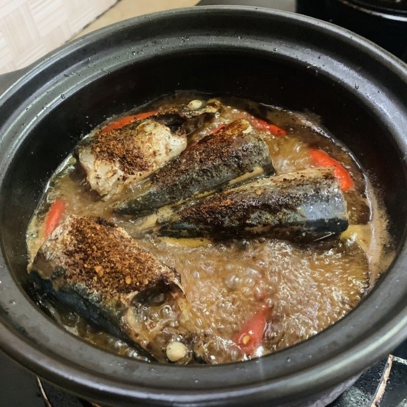 Step 2 Making Spicy Mackerel Spicy mackerel (recipe shared by users)