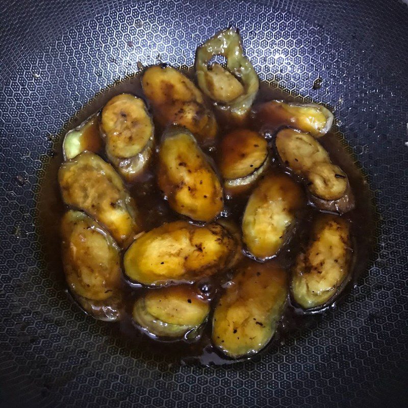 Step 4 Fried Eggplant with Scallion Oil Fried Eggplant with Scallion Oil