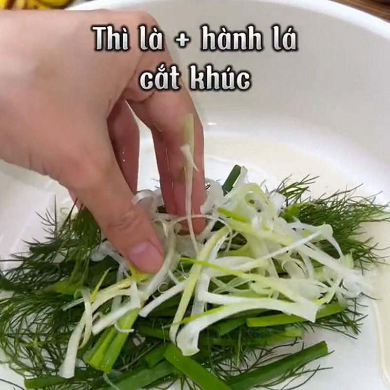 Step 4 Making Lã Vọng Fish Cake Lã Vọng Fish Cake (Recipe shared from TikTok Cooking with TasteVN)