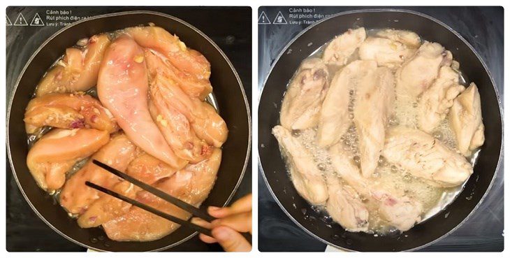 Step 3 Cook the chicken for Chicken Floss