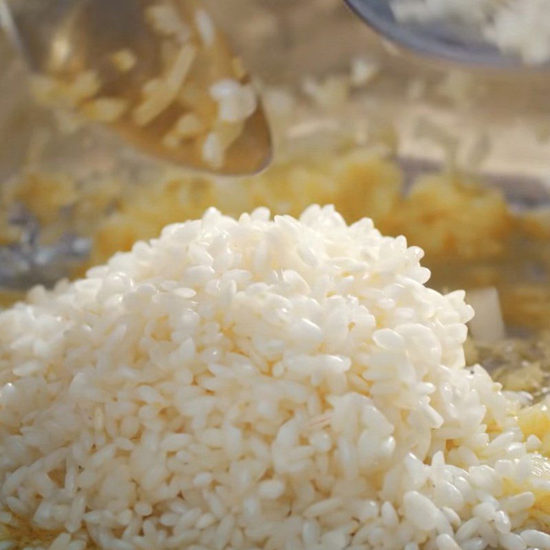 Step 2 Make Italian rice seafood Risotto