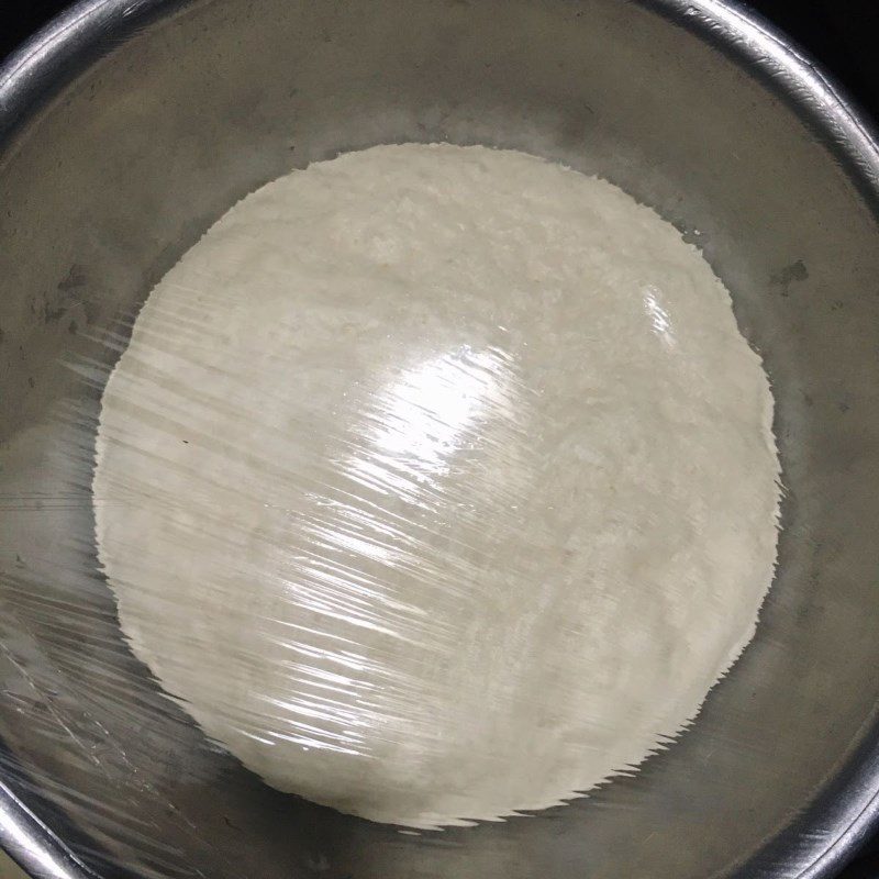 Step 2 Make pizza crust seafood pizza with a non-stick pan