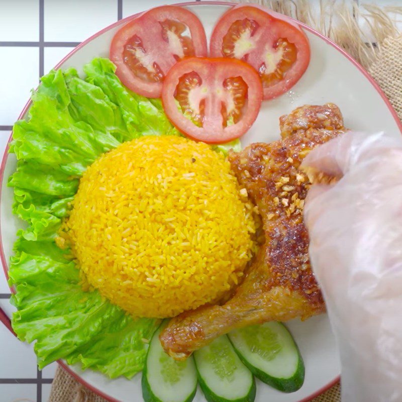 Step 5 Making Garlic Fried Chicken Garlic Chicken Rice