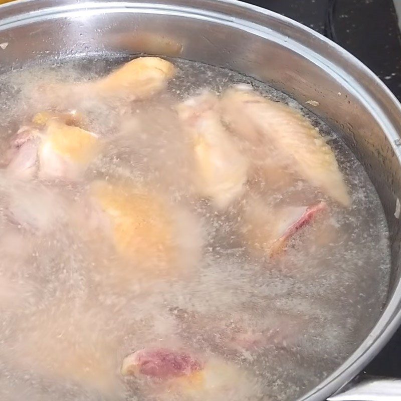 Step 3 Making Chicken Stew with White Beans Chicken Stew with White Beans Shiitake Mushrooms