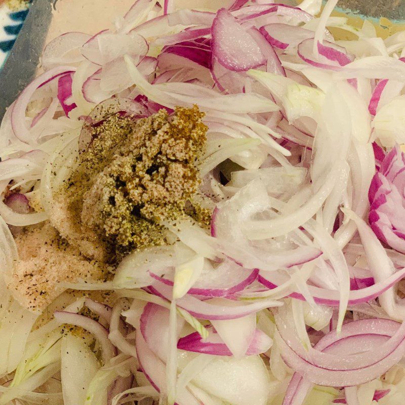 Step 4 Shredded chicken Chicken rice Hoi An (recipe shared by users)