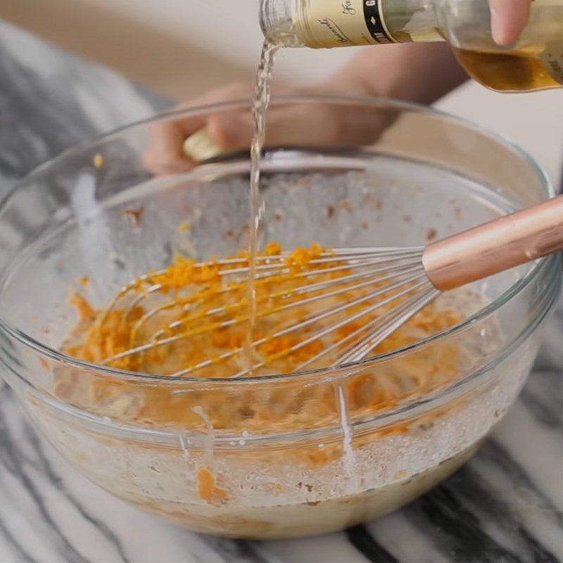 Step 4 Making pumpkin mixture Pumpkin pie